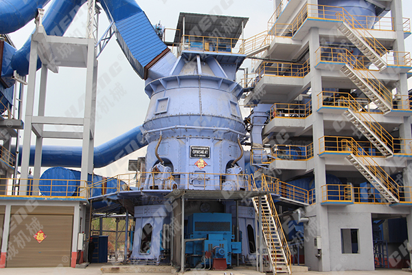 礦渣生產(chǎn)線現(xiàn)場(chǎng)