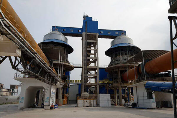 新鄉長城機械為廣西客戶承建的年產40萬噸石灰生產線 新鄉長城機械為廣西客戶承建的年產40萬噸石灰生產線