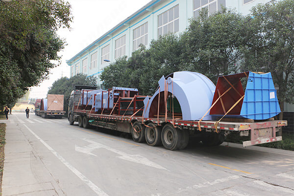 GRMS33.31礦渣/水泥立磨發貨現場