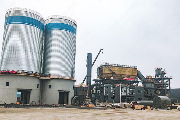 焦作年產45萬噸礦渣微粉總包生產線 焦作年產45萬噸礦渣微粉總包生產線