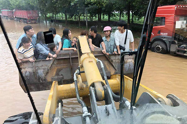 新鄉長城支援救災工作