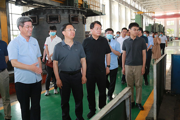 省農業農村廳副廳長劉保倉到長城機械調研