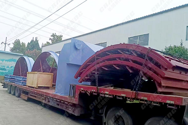 山西年產45萬噸礦粉線基礎部件發貨 山西年產45萬噸礦粉線基礎部件發貨