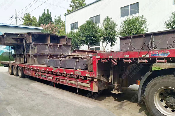 山西年產45萬噸礦粉線基礎部件發貨 山西年產45萬噸礦粉線基礎部件發貨