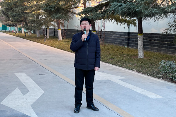 長城機械總經理趙化沖講話