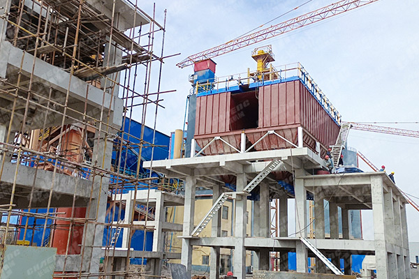 山東·年產30萬噸礦渣微粉總包項目