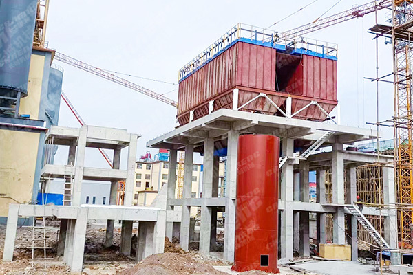 山東·年產30萬噸礦渣微粉總包項目